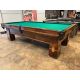 Incredibly rare antique 9 foot Brunswick Billiards Medalist pool table made between 1926 and 1928. Manufactured in very limited quantities for only two years just before the great Depression of 1930. This table design is often said to be one of the most c